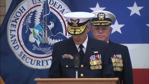 Coast Guard Vice Commandant Change of Watch Ceremony