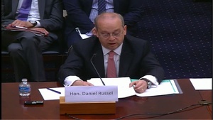 Assistant Secretary Daniel Russel Testifies at at House Foreign Relations committee hearing on FY2015 Budget Priorities.
