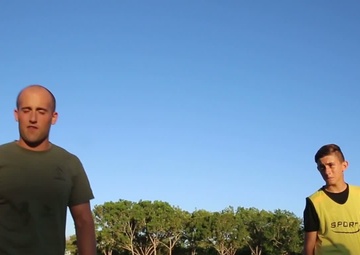 MRF-D Marines Influence Local Soccer Team