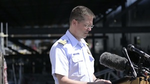Press briefing from US Coast Guard regarding Cheeki Rafiki search