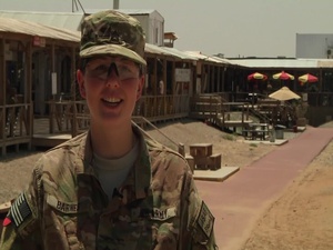 Sgt. Chloe Barnes Father's Day Shout Out