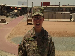 Lt. j. g. Laura Bis Father's Day Shout Out