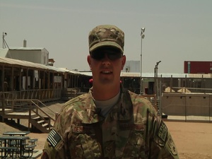 Airman 1st Class Aaron DeTienne Shout's Out to the Colorado Rockies