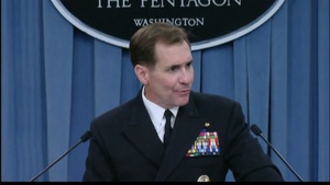 Admiral Kirby Briefing