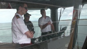 Ocean Shield Return to HMAS Stirling