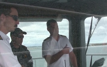 Ocean Shield Return to HMAS Stirling