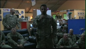 Coca Cola 600 Watch Party - Soldier Greeting