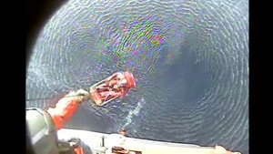 Coast Guard rescues fisherman from sunken vessel near Newport, Oregon