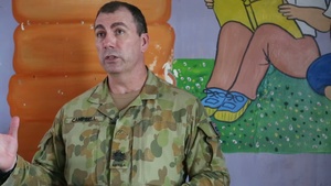 CHE Tacloban Interview WO1 Campbell Australian Army