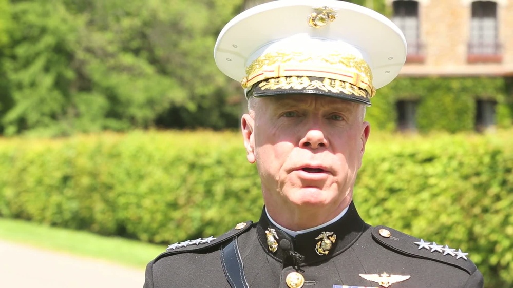 DVIDS Video Belleau Wood Memorial Ceremony