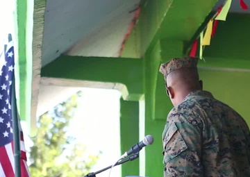 Dedication Ceremony for Malobago Elementary School and Medical Clinic