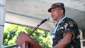 Ribbon Cutting Ceremony Balikatan 2014 Pawa