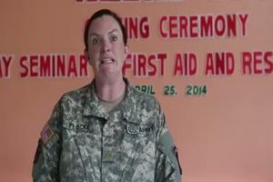 First Responder Training Interviews Balikatan 2014