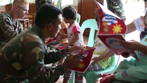 Orphanage relations / donations Balikatan 2014