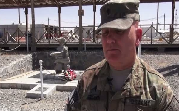 Chaplain Maj. Ric Brown Memorial Day Interview