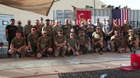 Deployed Service Members Complete the "Murph" for Memorial Day