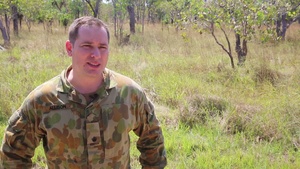 Maj. Allison Interview About Marines Embedding with ADF Soldiers at Mount Bundey