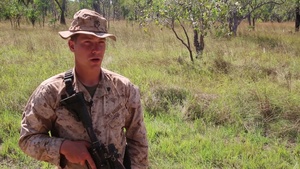 Sgt. Wiggins Interview About Marines Embedding with ADF Soldiers at Mount Bundey
