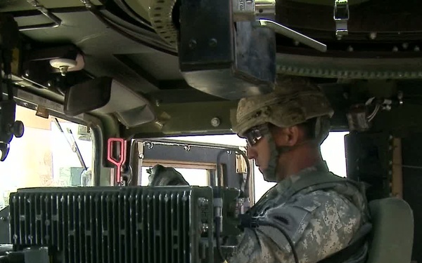 2-162 INF Soldiers Train on Convoy Lane