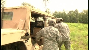 Raider Brigade Soldiers make a Humvee fly