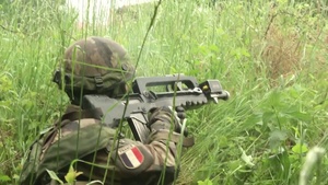 Multi National Forces Conduct Offensive Operations B roll