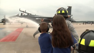 First Female Fighter Pilot Fini Flight
