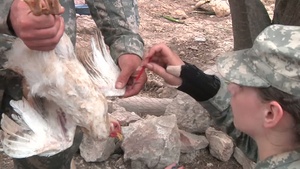 Army Veterinarians Treat Animals in Chiquimula