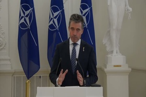 Secretary General in Vilnius, Joint Press Point