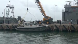 USAV New Orleans delivers small boats to Tradewinds