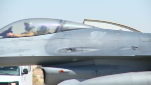 Eager Lion 2014 F-16 Pre-Flight (BRoll)