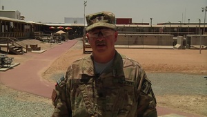 Cmdr. Richard Arnold Father's Day Shoutout from Afghanistan