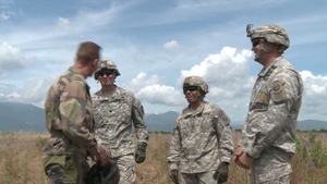 Foreign Legion Trains with U.S. Army, B-Roll