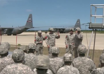Airborne Members Rehearse for Airfield Assault