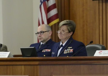 B-Roll: Coast Guard hearing for Texas City Y collision