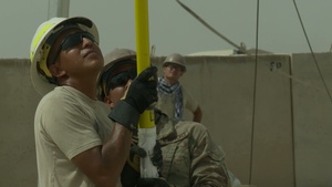 Prime BEEF Sq Builds Dome Shelter on Camp Marmal