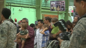 Hawaii National Guard welcomes 1-171st Aviation Regiment home from deployment b-roll