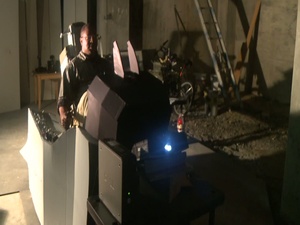 Retired Service Member Builds F-16 Simulator