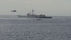 Navy Rescues 280 in Mediterranean Sea