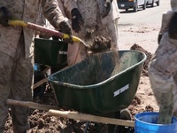 Broll: Marines Continue Recovery Operation of Crashed AV-8B Harrier II From Residential area in Imperial, California.