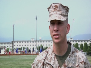 Change of Command for HQ&HS Commanding Officer at MCAS Iwakuni