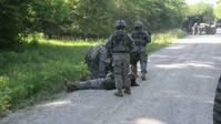 A Co, 405th BSB FTX at Camp Atterbury
