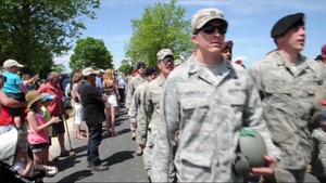 Paratroopers Reenact Normandy Jump