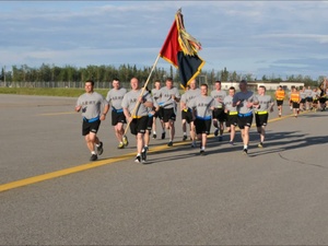 Fort Wainwright Army Birthday Run