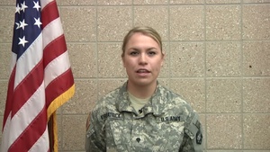 Spc. Chelsea Kirkpatrick