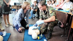 NCNG State Partnership Program in Moldova: U.S. Deputy Chief of Mission Participates in  Basic Life Support – CPR Workshop