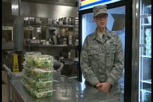 Ellsworth Dining Facility Airman Vignette
