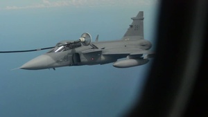 Baltops Gripen Aerial Refueling Broll