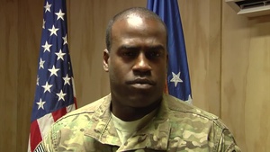 TSgt Octavius Knowles WSGB-TV GA Independence Day shout out