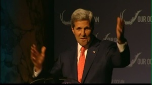 Secretary of State Kerry Attending Our Ocean Conference Day 2