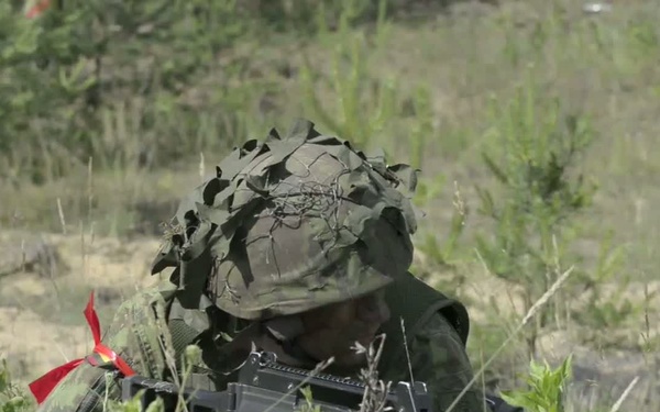 Danish Forces at Saber Strike